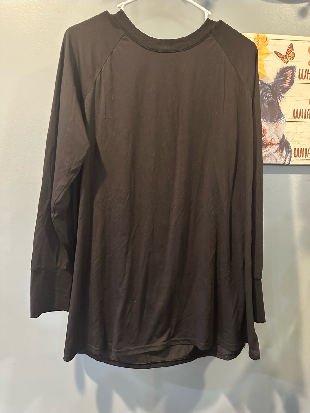 Tek Gear Black Long Sleeve Tee